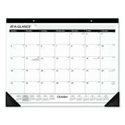 At-A-Glance Academic Year Ruled Desk Pad, 21.75x17, White Sheets, 16-Month (Sept to Dec): 2022 to 2023 SK2416-00